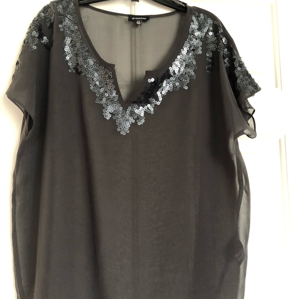 Grey blouse